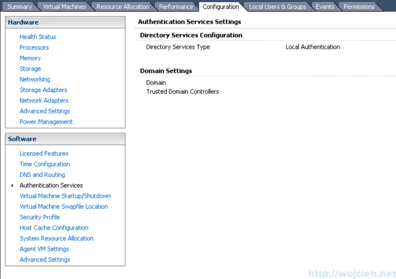 ESXi Active Directory Authentication 1