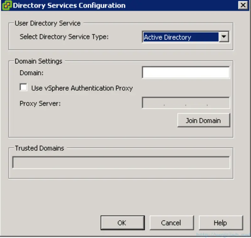 ESXi Active Directory Authentication 2