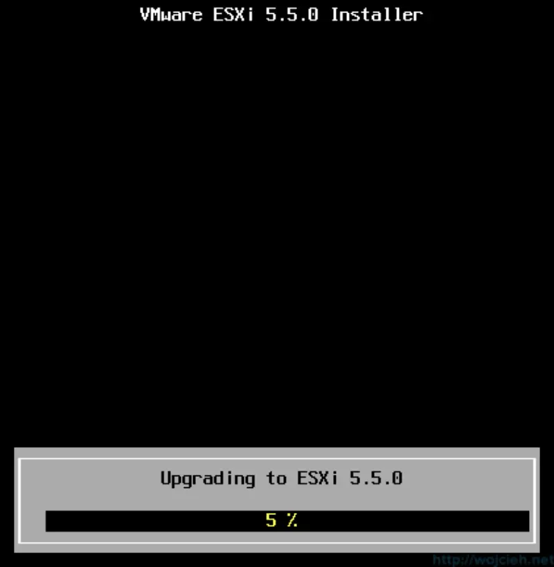 ESXi Update - Interactive Upgrade 8