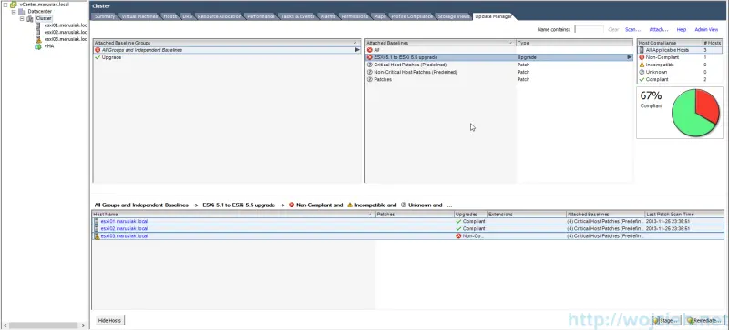 ESXi update - vSphere Update Manager 10