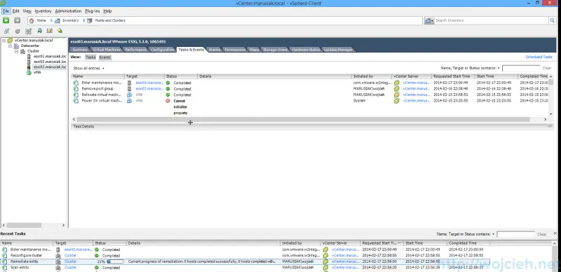 ESXi update - vSphere Update Manager 13