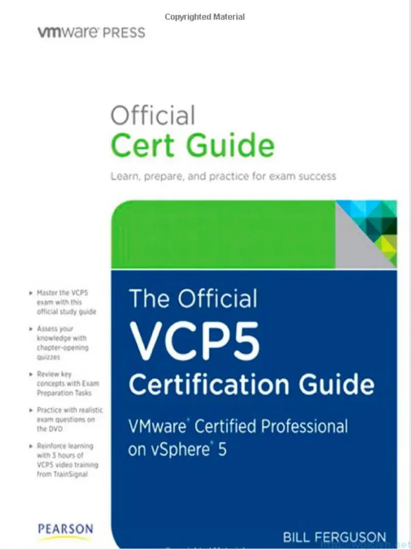 The Official VCP5 Certification Guide