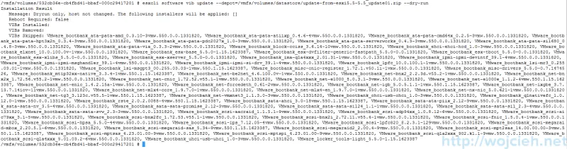 Upgrade ESXi 5.1 to 5.5 - Part 3 esxcli 4