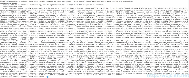 Upgrade ESXi 5.1 to 5.5 - Part 3 esxcli 5