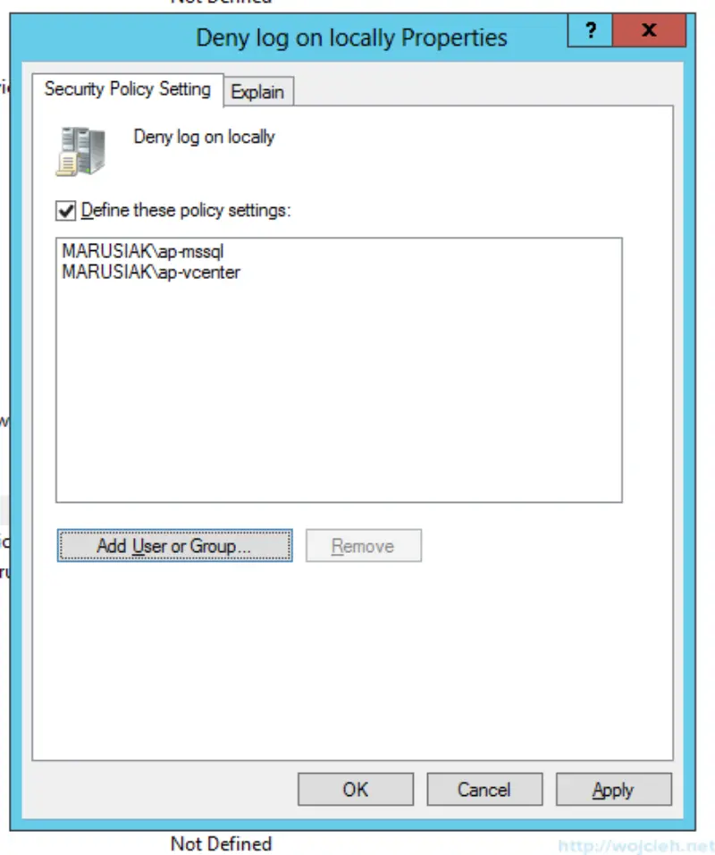 How to create application user in Active Directory - 6