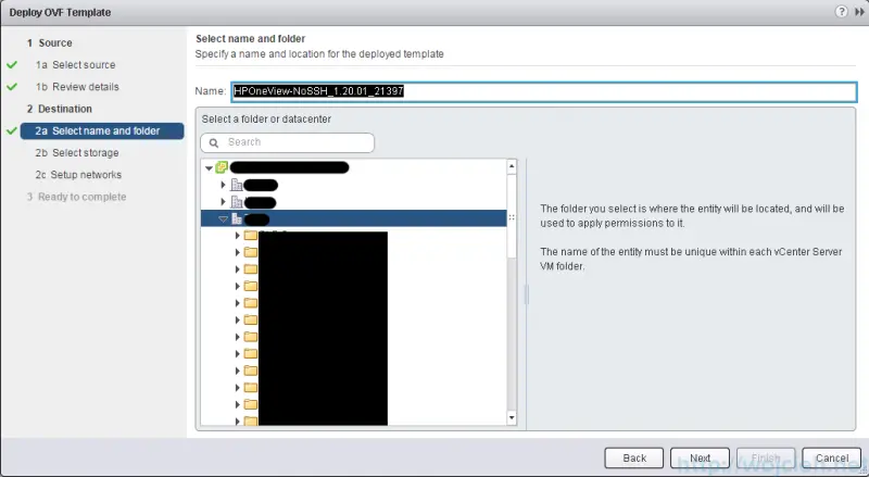 Deploying OVF template using vSphere Web Client - 6