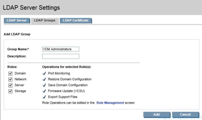 HP Virtual Connect Module Configuration - Domain Settings 6