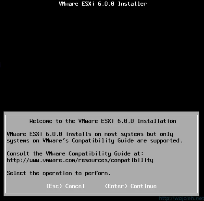 ESXi 6.0 installation - 3