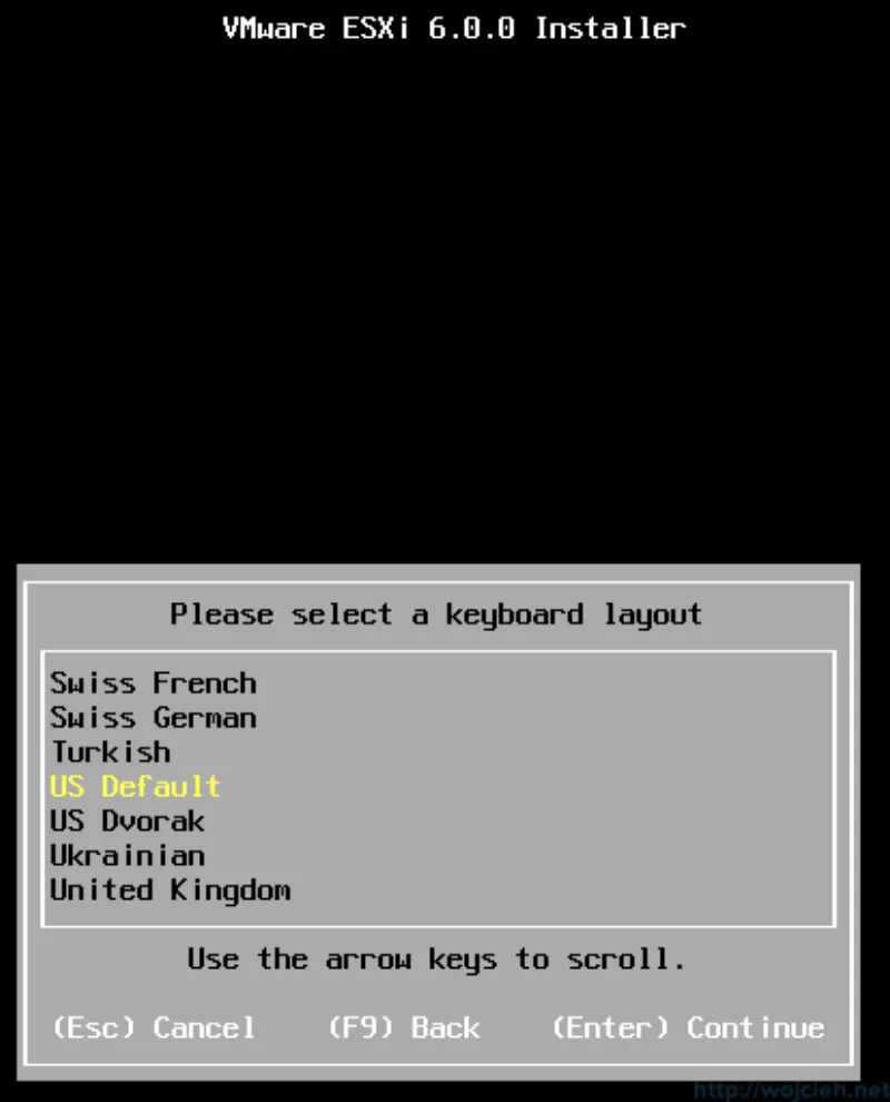 ESXi 6.0 installation - 7