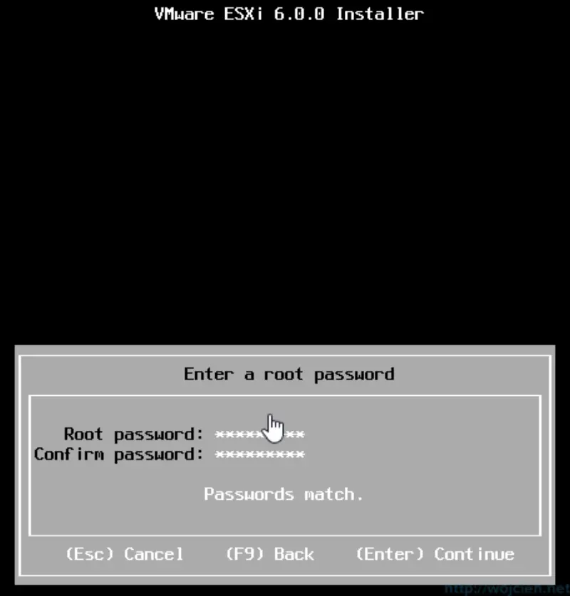 ESXi 6.0 installation - 8