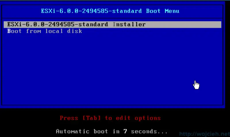 Nested ESXi 6.0 installation - 1