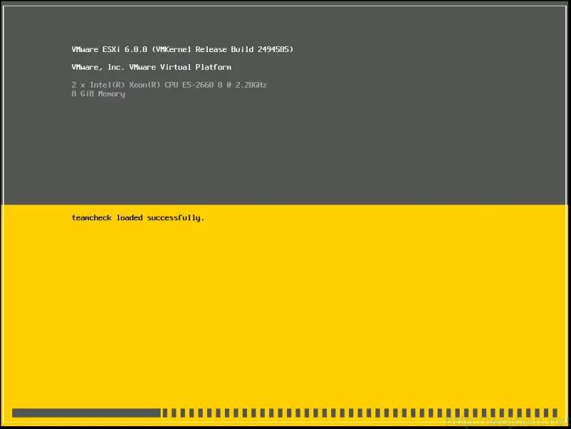 Nested ESXi 6.0 installation - 2