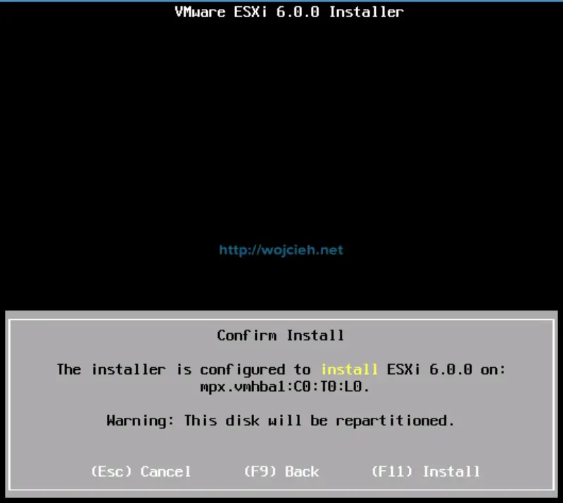 Nested ESXi 6.0 installation - 8