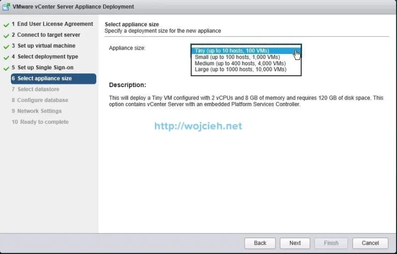 vCenter Server Appliance 6 vcsa installation 13