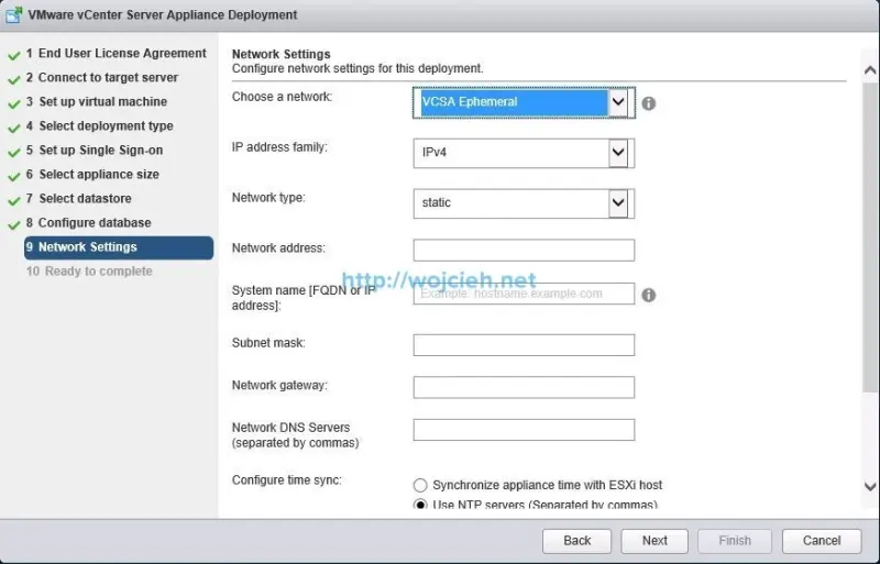 vCenter Server Appliance 6 vcsa installation 17