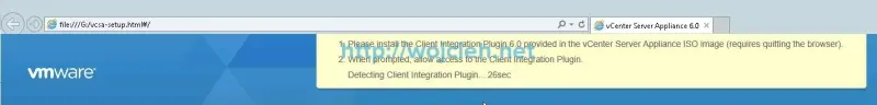 vCenter Server Appliance 6 vcsa installation 3