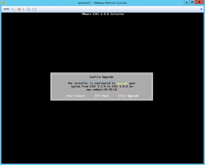 Upgrade VMware ESXi 5. to 6.0 Part 1 – Interactive Upgrade - 7