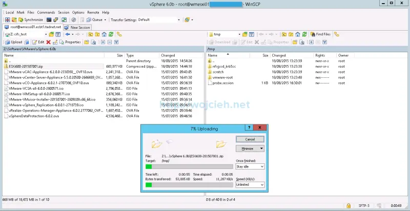 pgrade VMware ESXi 5. to 6.0 Part 2 – esxcli upgrade - 6