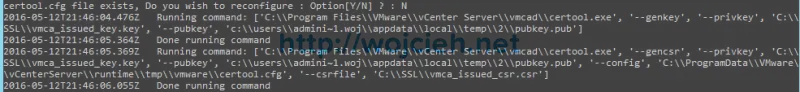 vCenter Server 6.* - Replacing SSL certificates with Enterprise VMCA - 6