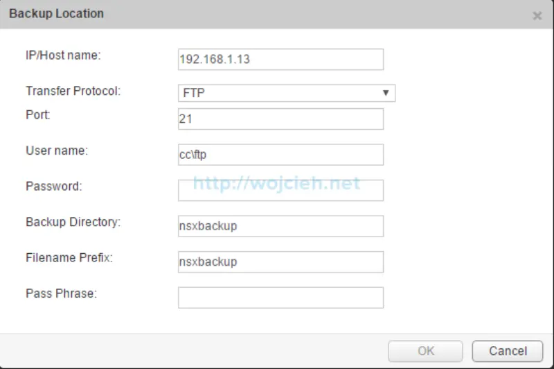 How to backup NSX - 4