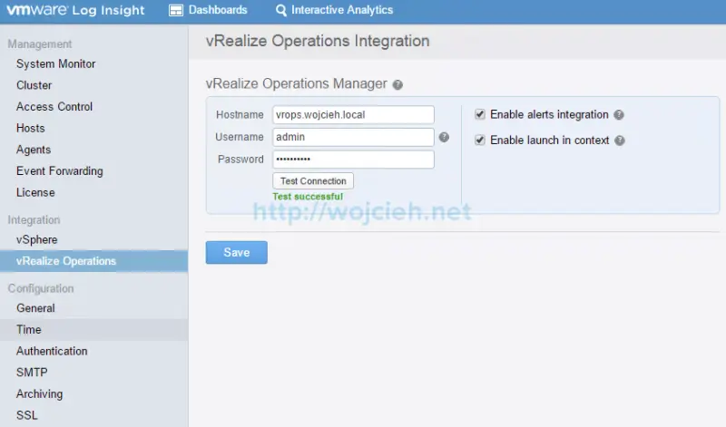 VMware vRealize Log Insight - Installation and Configuration - 28