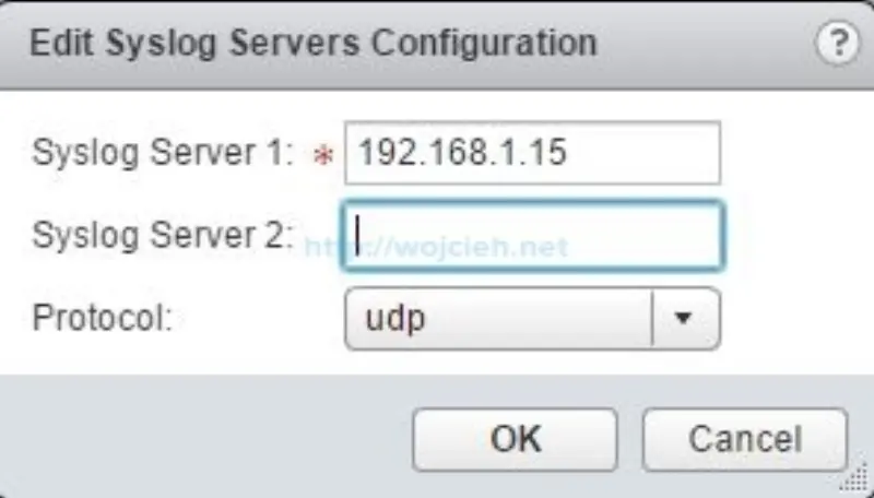 Configuring Syslog server for VMware NSX components - 12