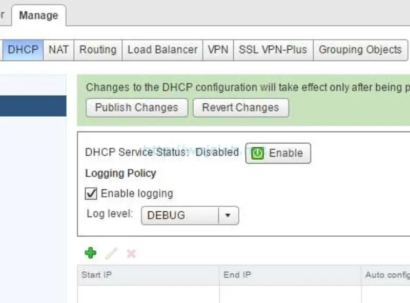How to change logging level in NSX - 13