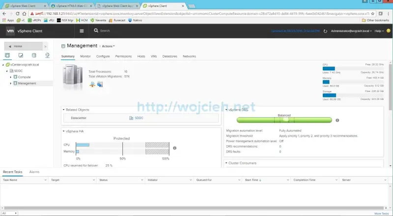 vSphere Client (HTML5) overview - 2