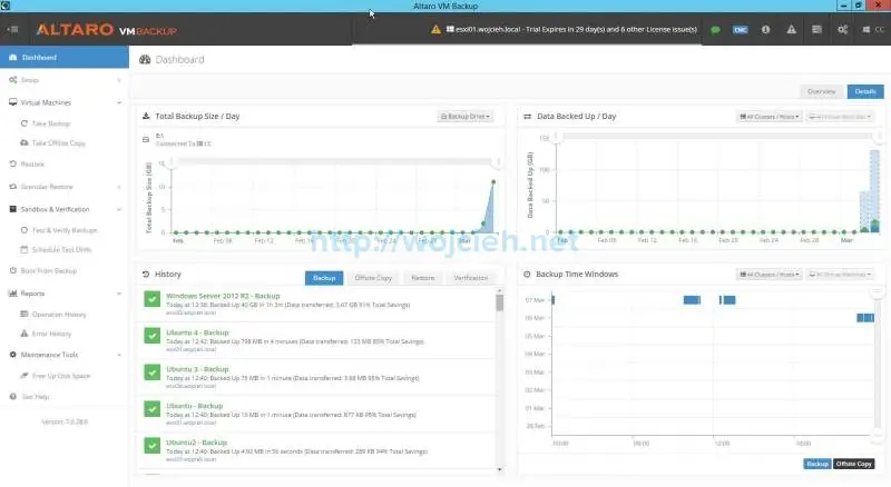 Altaro VM Backup v7 - 2