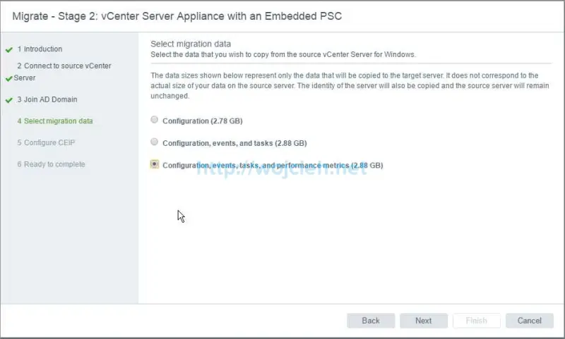 Migration of vCenter Server 6.x to vCenter Server 6.5 - 19