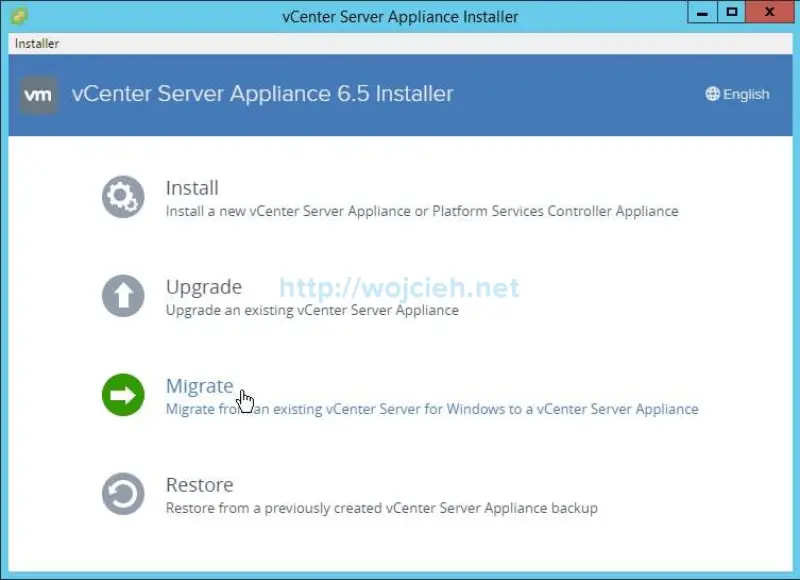 Migration of vCenter Server 6.x to vCenter Server 6.5 - 3