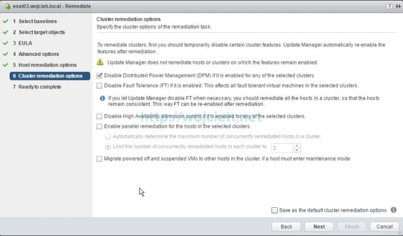 How to upgrade ESXi 6.0 to ESXi 6.5 using VMware Update Manager - 20