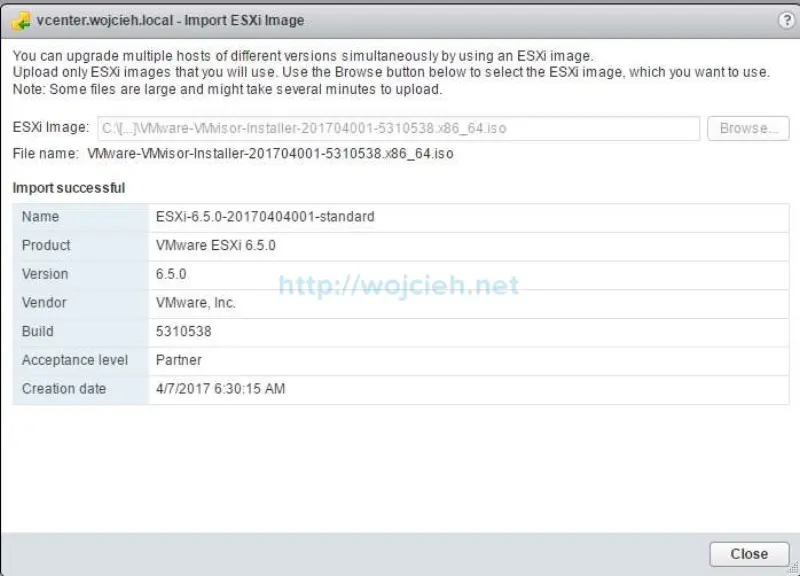 How to upgrade ESXi 6.0 to ESXi 6.5 using VMware Update Manager - 3