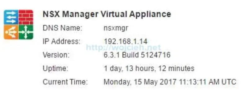 Upgrade of NSX 6.2.4 to NSX 6.3.1 - 5