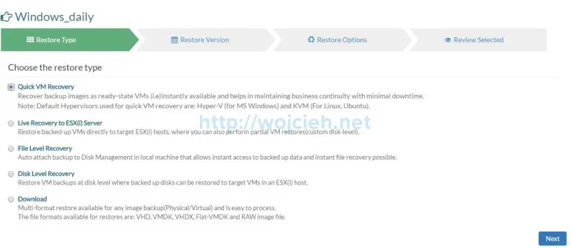 Vembu BDR Suite Review - 17