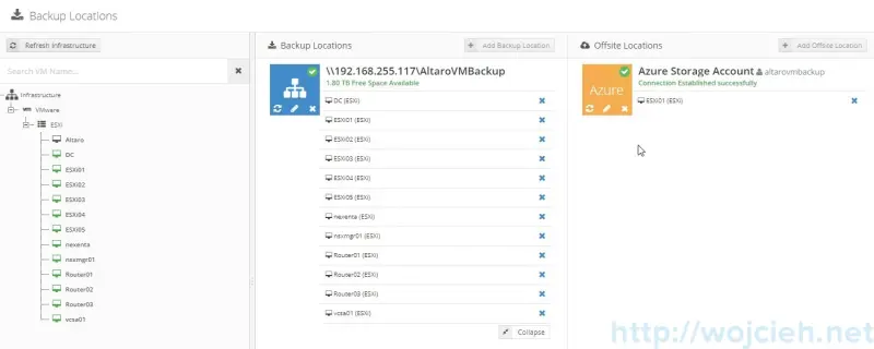 Send VMware backups to the cloud - Altaro Offsite Copies to an Azure Cloud Storage - 8