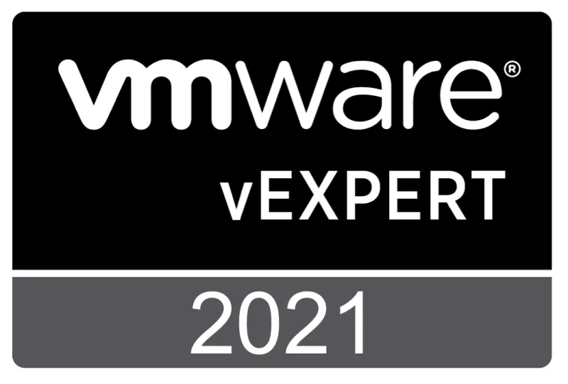 VMware vExpert badge