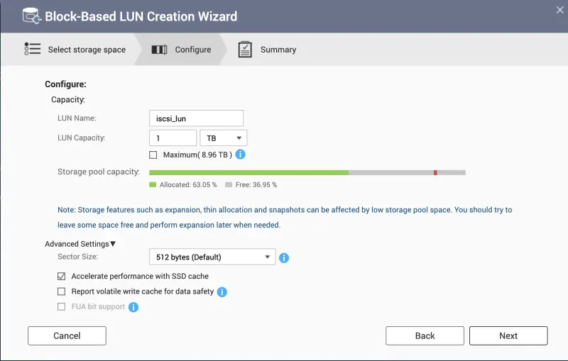 Configure Qnap iSCSI as VMware Datastore - 8