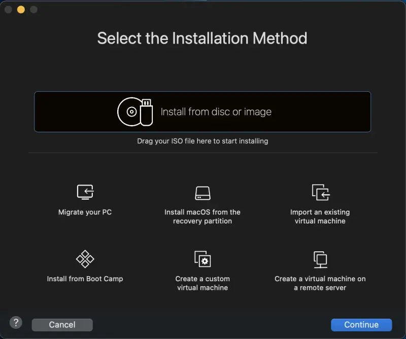 VMware Fusion Installation - 12