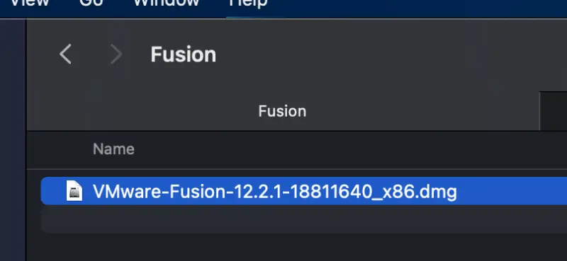 VMware Fusion Installation - 2