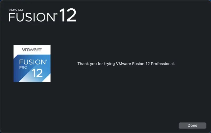VMware Fusion Installation - 7