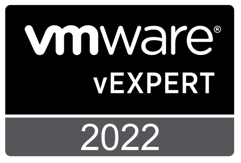 vExpert 2022 badge