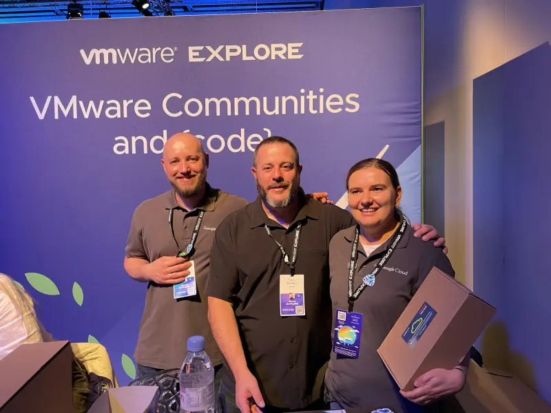 VMware Explore Google Cloud conference 11