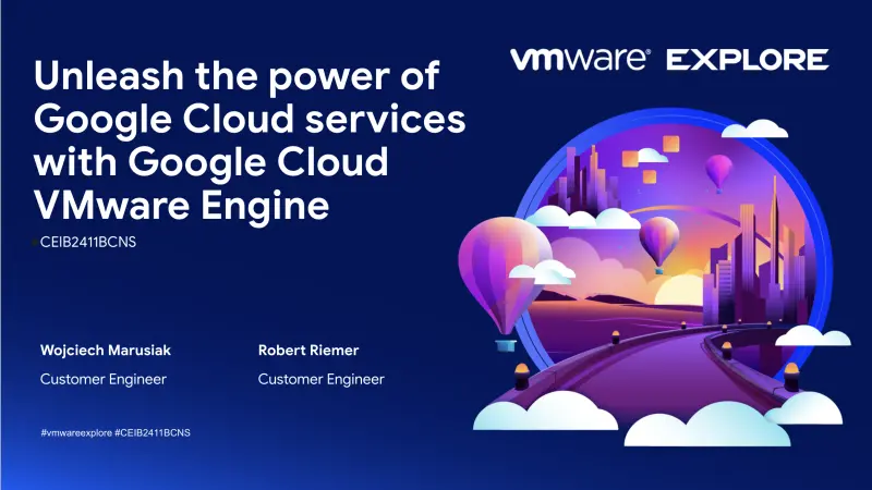 My session at VMware Explore 2023 in Barcelona