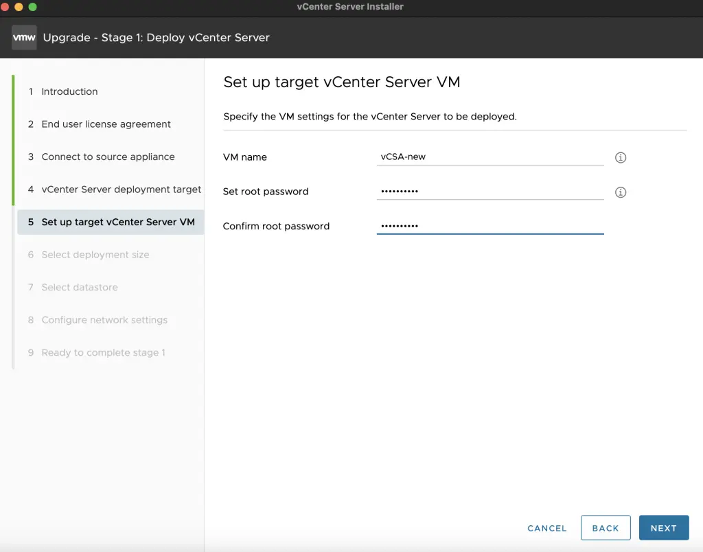 VMware vCenter Server 9