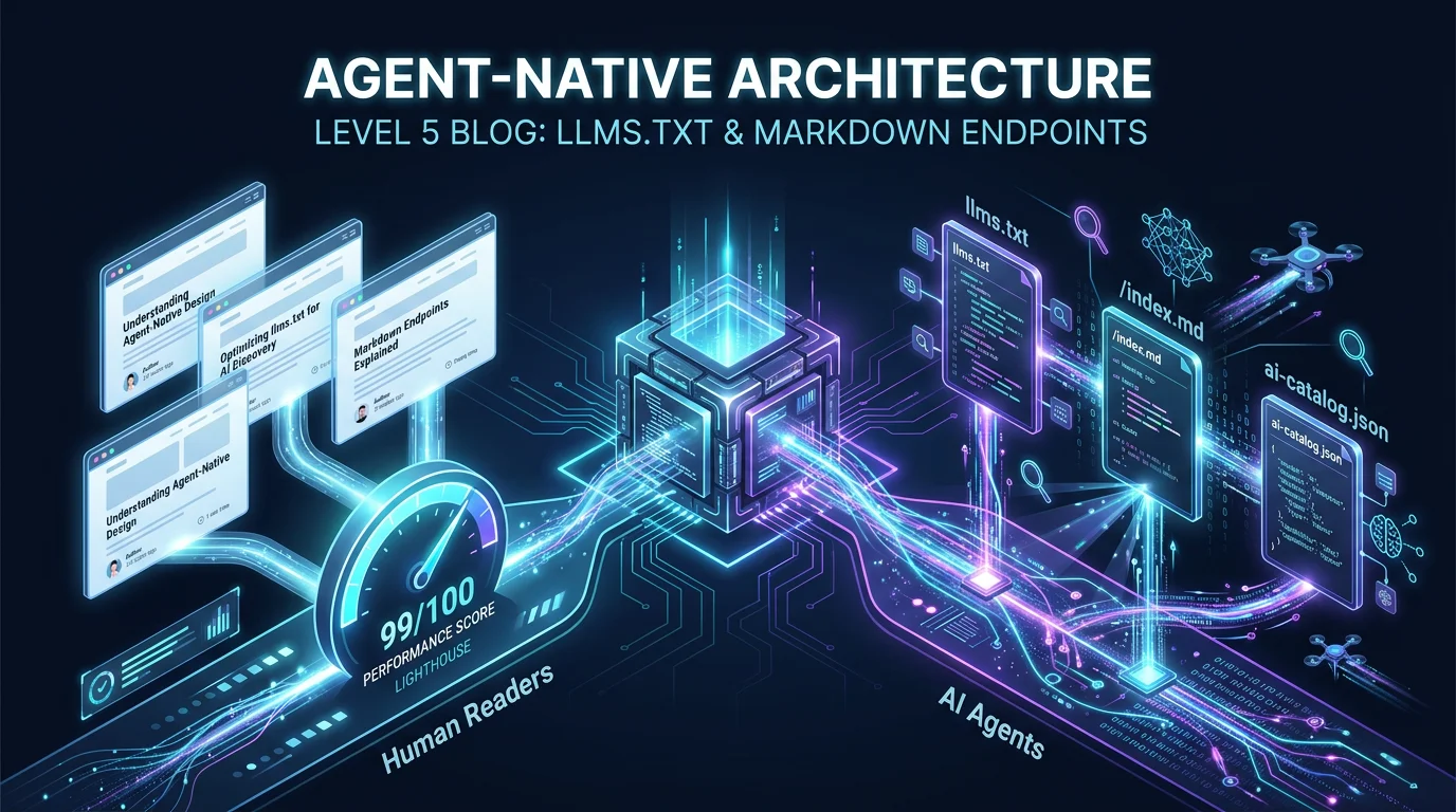 Agent-Ready Architecture for Technical Blogs