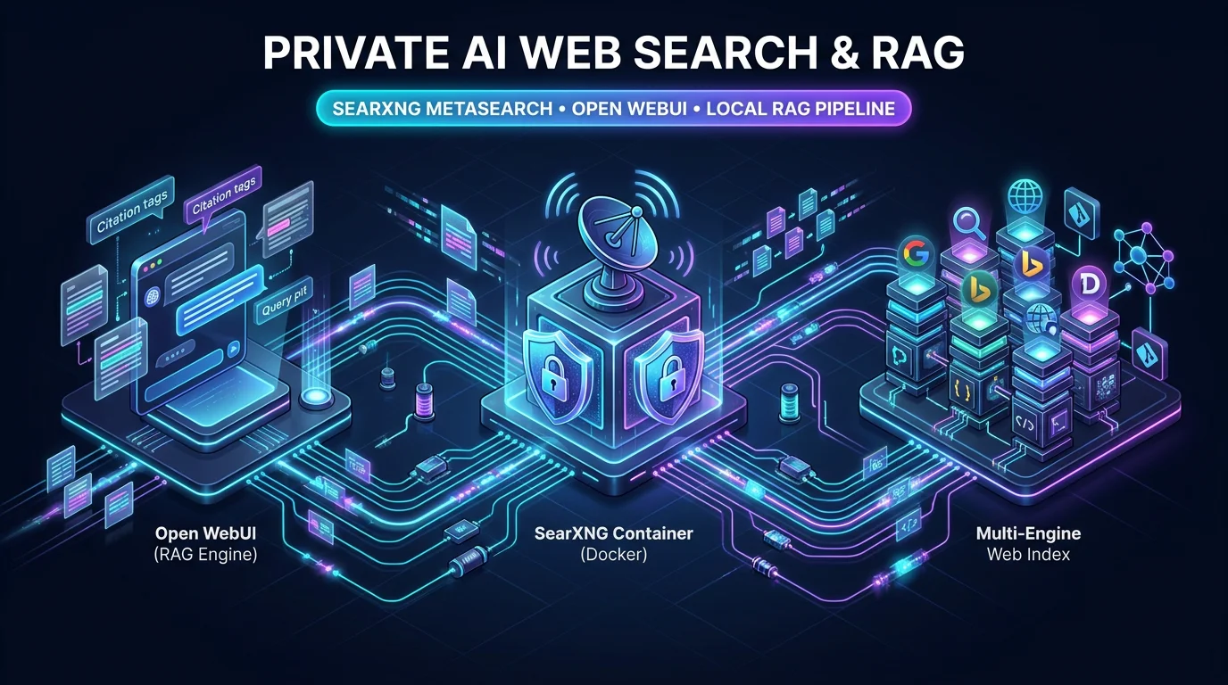 Private & Self-Hosted AI Web Search with SearXNG and Open WebUI